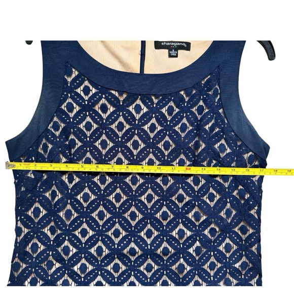 Sharagano Navy and Beige Mini Dress
Size 8 - Picture 5 of 6